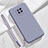 Custodia Silicone Ultra Sottile Morbida 360 Gradi Cover YK6 per Xiaomi Redmi Note 9 5G Grigio Lavanda