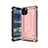 Custodia Silicone Ultra Sottile Morbida 360 Gradi Cover Z01 per Apple iPhone 11 Pro Oro Rosa