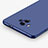 Custodia Silicone Ultra Sottile Morbida con Anello Supporto per Huawei Mate 10 Blu