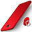 Custodia Silicone Ultra Sottile Morbida con Anello Supporto per Huawei Y5 III Y5 3 Rosso