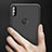 Custodia Silicone Ultra Sottile Morbida con Anello Supporto per Xiaomi Redmi Note 5 AI Dual Camera Nero