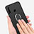 Custodia Silicone Ultra Sottile Morbida con Magnetico Anello Supporto per Huawei Enjoy 9s Nero