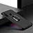 Custodia Silicone Ultra Sottile Morbida con Magnetico Anello Supporto per Huawei Enjoy 9s Nero