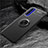 Custodia Silicone Ultra Sottile Morbida con Magnetico Anello Supporto per Huawei Honor 20 Nero