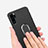 Custodia Silicone Ultra Sottile Morbida con Magnetico Anello Supporto per Huawei P30 Pro Nero