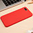 Custodia Silicone Ultra Sottile Morbida Cover A01 per Oppo R17 Neo Rosso