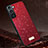 Custodia Silicone Ultra Sottile Morbida Cover A01 per Samsung Galaxy S21 5G Rosso