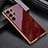 Custodia Silicone Ultra Sottile Morbida Cover AC1 per Samsung Galaxy S21 Ultra 5G Rosso