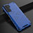 Custodia Silicone Ultra Sottile Morbida Cover C01 per Huawei Nova 7 SE 5G Blu