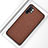 Custodia Silicone Ultra Sottile Morbida Cover C01 per Samsung Galaxy Note 10 Plus Marrone