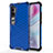 Custodia Silicone Ultra Sottile Morbida Cover C02 per Xiaomi Mi Note 10 Blu