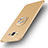 Custodia Silicone Ultra Sottile Morbida Cover con Anello Supporto per Samsung Galaxy A3 SM-300F Oro