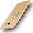 Custodia Silicone Ultra Sottile Morbida Cover con Anello Supporto per Samsung Galaxy DS A300G A300H A300M Oro