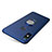 Custodia Silicone Ultra Sottile Morbida Cover con Anello Supporto per Xiaomi Redmi Note 5 Blu