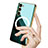 Custodia Silicone Ultra Sottile Morbida Cover con Mag-Safe Magnetic AC1 per Samsung Galaxy S21 Plus 5G