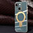 Custodia Silicone Ultra Sottile Morbida Cover con Mag-Safe Magnetic C01 per Apple iPhone 14