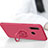Custodia Silicone Ultra Sottile Morbida Cover con Magnetico Anello Supporto A01 per Huawei Enjoy 10 Plus