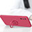 Custodia Silicone Ultra Sottile Morbida Cover con Magnetico Anello Supporto A01 per Huawei Enjoy 10e