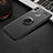 Custodia Silicone Ultra Sottile Morbida Cover con Magnetico Anello Supporto A01 per Huawei Honor 8X