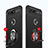 Custodia Silicone Ultra Sottile Morbida Cover con Magnetico Anello Supporto A01 per Huawei Honor V20