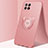 Custodia Silicone Ultra Sottile Morbida Cover con Magnetico Anello Supporto A01 per Huawei Nova 8 SE 5G