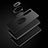Custodia Silicone Ultra Sottile Morbida Cover con Magnetico Anello Supporto A01 per Huawei P30