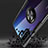 Custodia Silicone Ultra Sottile Morbida Cover con Magnetico Anello Supporto A01 per Huawei P30 Pro