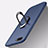 Custodia Silicone Ultra Sottile Morbida Cover con Magnetico Anello Supporto A01 per Oppo R15X