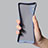 Custodia Silicone Ultra Sottile Morbida Cover con Magnetico Anello Supporto A01 per Samsung Galaxy S21 Ultra 5G