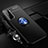 Custodia Silicone Ultra Sottile Morbida Cover con Magnetico Anello Supporto A01 per Samsung Galaxy S22 5G