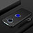 Custodia Silicone Ultra Sottile Morbida Cover con Magnetico Anello Supporto A01 per Vivo Nex 3 5G Blu e Nero