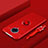 Custodia Silicone Ultra Sottile Morbida Cover con Magnetico Anello Supporto A01 per Vivo Nex 3 Rosso