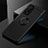 Custodia Silicone Ultra Sottile Morbida Cover con Magnetico Anello Supporto A01 per Xiaomi Mi 10T 5G