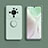 Custodia Silicone Ultra Sottile Morbida Cover con Magnetico Anello Supporto A01 per Xiaomi Mi 12 Ultra 5G Verde Pastello