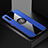 Custodia Silicone Ultra Sottile Morbida Cover con Magnetico Anello Supporto A02 per Huawei Honor 9X Pro