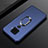 Custodia Silicone Ultra Sottile Morbida Cover con Magnetico Anello Supporto A02 per Huawei Nova 5i Pro