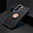 Custodia Silicone Ultra Sottile Morbida Cover con Magnetico Anello Supporto A02 per Samsung Galaxy S21 5G
