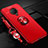 Custodia Silicone Ultra Sottile Morbida Cover con Magnetico Anello Supporto A02 per Vivo Nex 3 5G