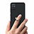 Custodia Silicone Ultra Sottile Morbida Cover con Magnetico Anello Supporto A03 per Samsung Galaxy A71 5G