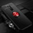 Custodia Silicone Ultra Sottile Morbida Cover con Magnetico Anello Supporto A03 per Xiaomi Redmi 8