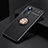 Custodia Silicone Ultra Sottile Morbida Cover con Magnetico Anello Supporto A04 per Xiaomi Mi 12 5G