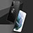 Custodia Silicone Ultra Sottile Morbida Cover con Magnetico Anello Supporto A05 per Samsung Galaxy S23 5G