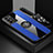 Custodia Silicone Ultra Sottile Morbida Cover con Magnetico Anello Supporto A06 per Samsung Galaxy S22 5G