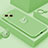 Custodia Silicone Ultra Sottile Morbida Cover con Magnetico Anello Supporto A07 per Apple iPhone 14 Plus Verde