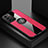 Custodia Silicone Ultra Sottile Morbida Cover con Magnetico Anello Supporto A07 per Samsung Galaxy S21 5G