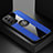 Custodia Silicone Ultra Sottile Morbida Cover con Magnetico Anello Supporto A07 per Samsung Galaxy S21 Plus 5G