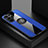 Custodia Silicone Ultra Sottile Morbida Cover con Magnetico Anello Supporto A07 per Samsung Galaxy S21 Ultra 5G