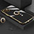 Custodia Silicone Ultra Sottile Morbida Cover con Magnetico Anello Supporto A08 per Apple iPhone 14 Plus