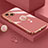 Custodia Silicone Ultra Sottile Morbida Cover con Magnetico Anello Supporto A08 per Apple iPhone 14 Plus