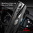 Custodia Silicone Ultra Sottile Morbida Cover con Magnetico Anello Supporto A08 per Xiaomi Mi 12 5G